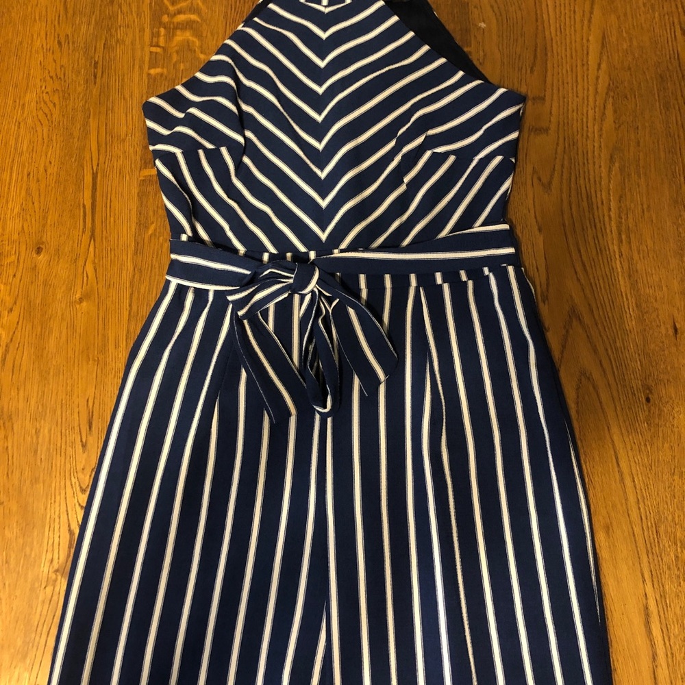 Blue and white Jumpsuit